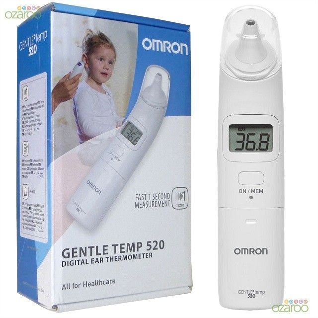 Omron Gentle Temp 520 Infrarot Ohr Thermometer